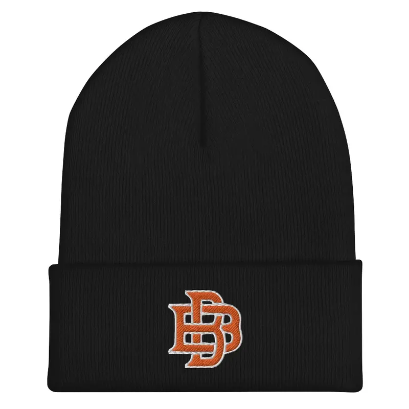 Orange B's Beanie