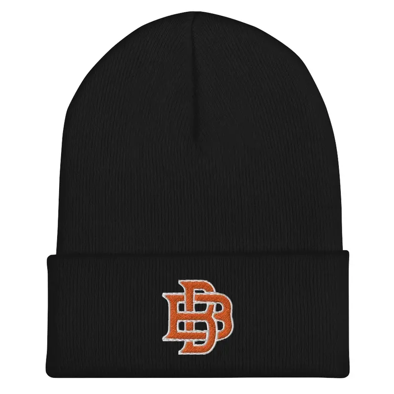 Orange B's Beanie